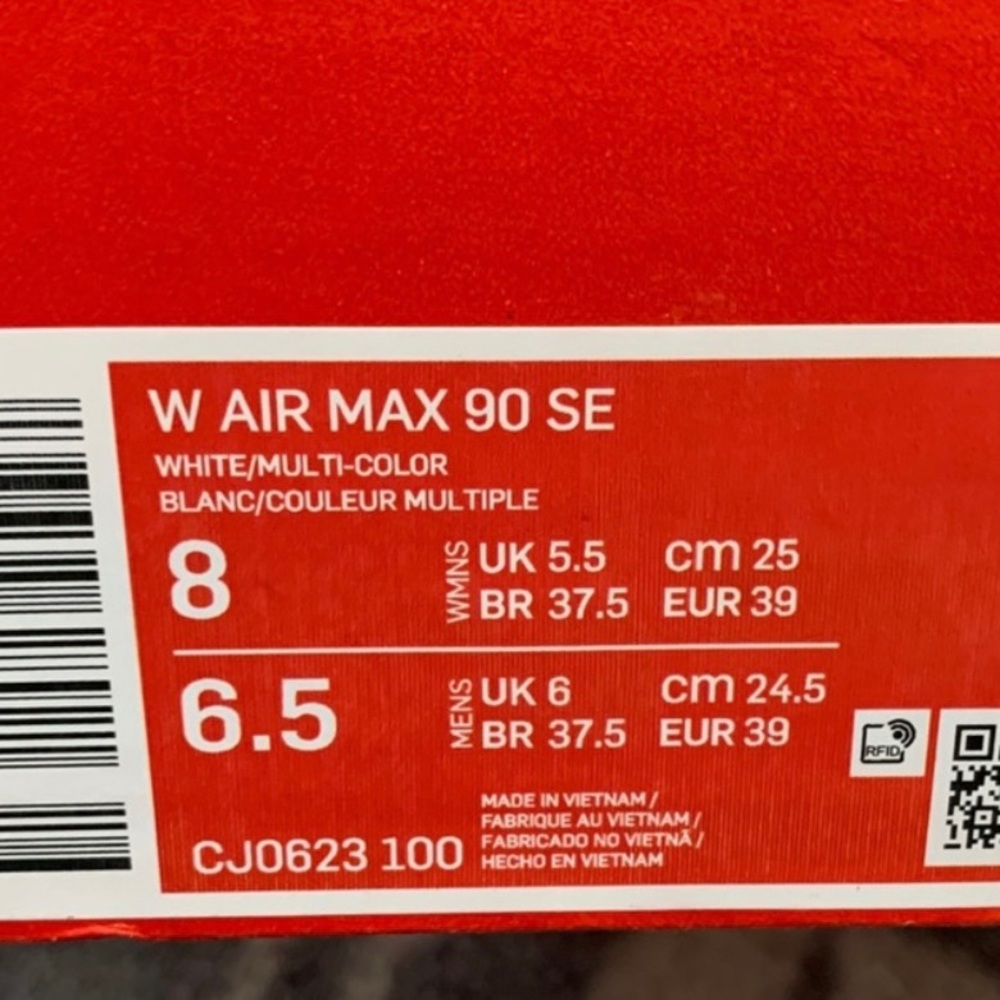 *SOLD* Nike Women’s Air Max 90 SE - Picture 5 of 5